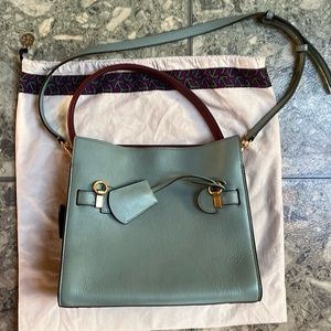 Lee Radziwill Small Leather Double Bag